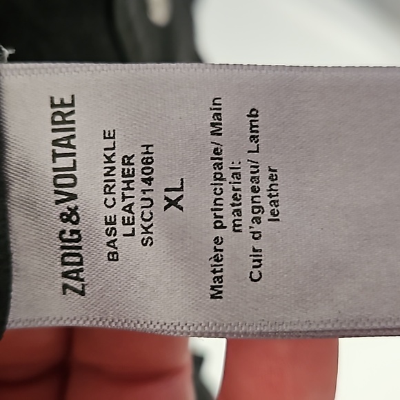 Zadig&VoltaireBase crinkle leather jacket - Picture 14 of 14